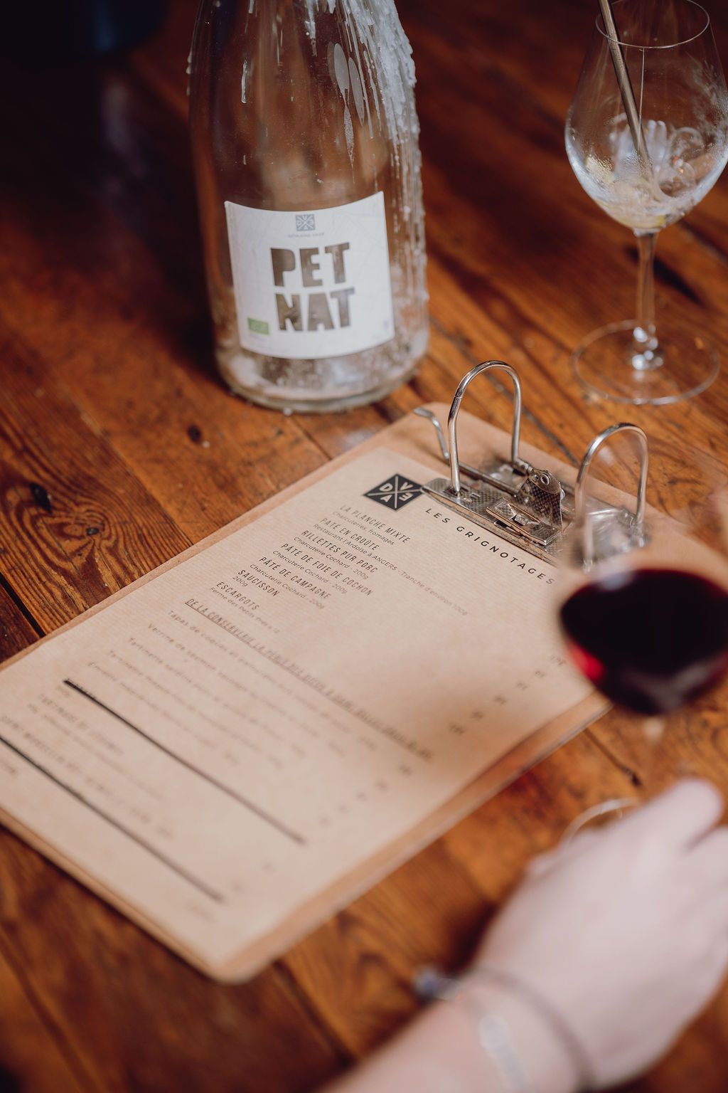 Carte des vins - Le Chai Vadé - Bar à vin à Saumur