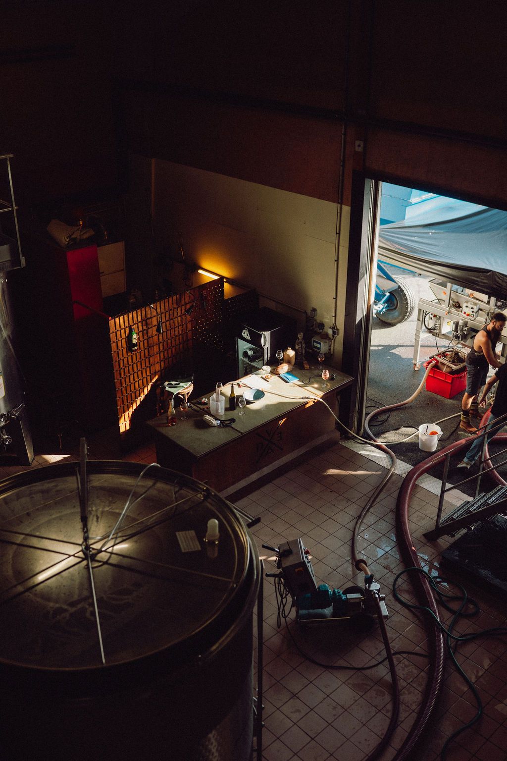 Les cuves - Domaine Vadé Saumur